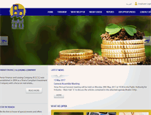 Tablet Screenshot of amarfinance.com